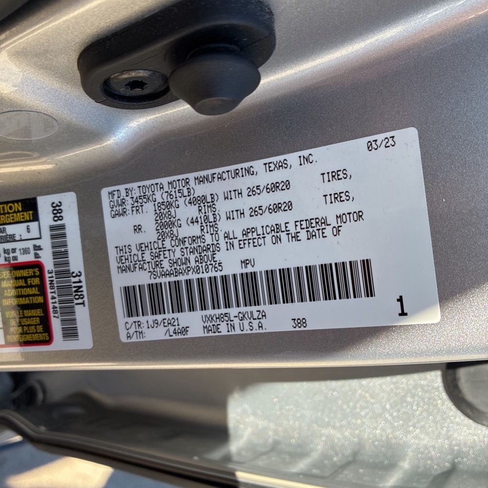 2023 Toyota Sequoia Limited