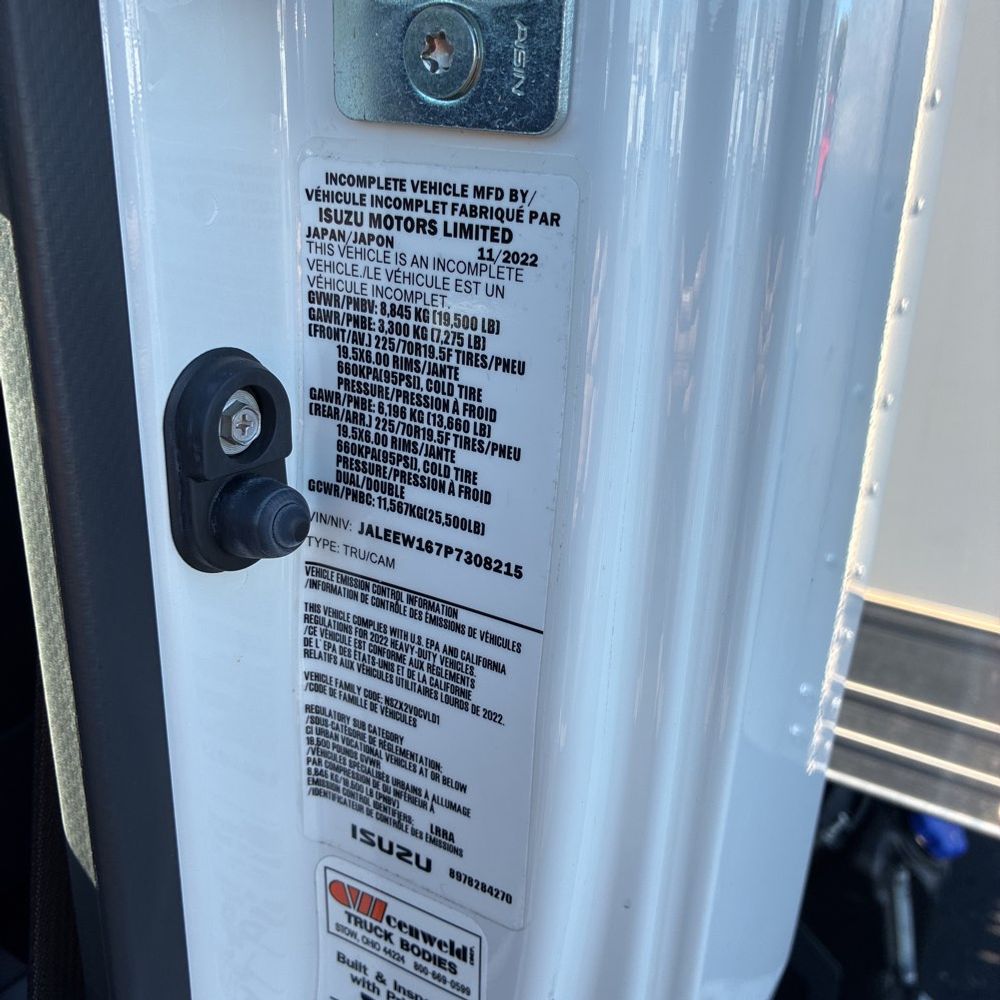 2023 Chevrolet Commercial 5500XD CA86.5-153.5 COE  TRUCK 4X2 5.2L