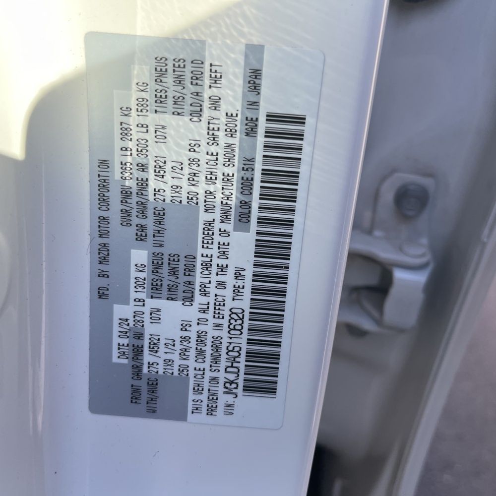 2025 Mazda CX-70 Plug-in Hybrid Premium