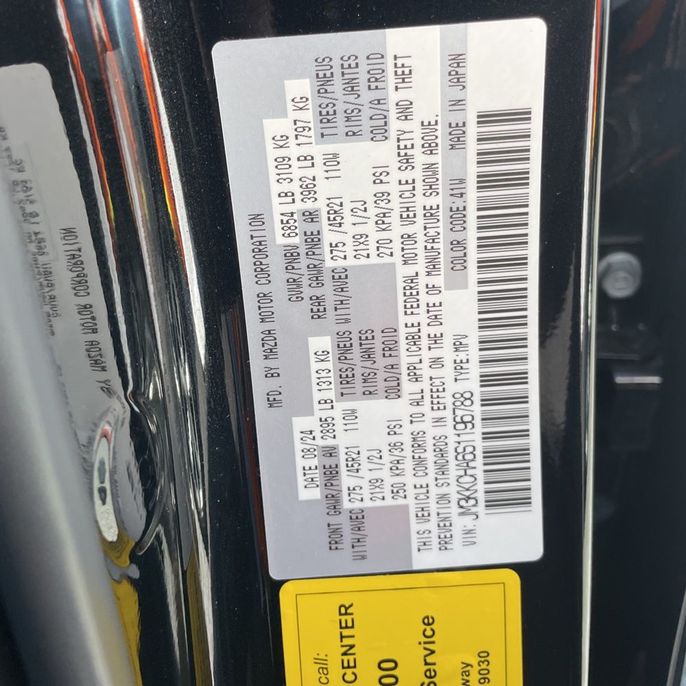 2025 Mazda CX-90 Plug-in Hybrid Premium Sport