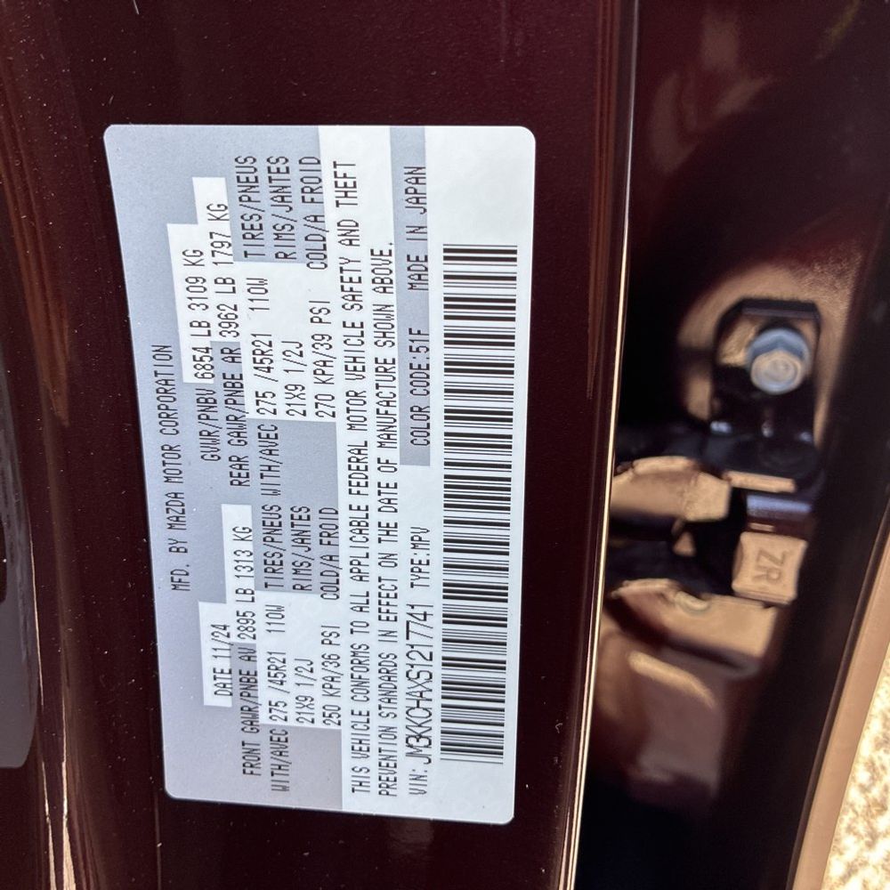 2025 Mazda CX-90 Plug-in Hybrid Premium Sport