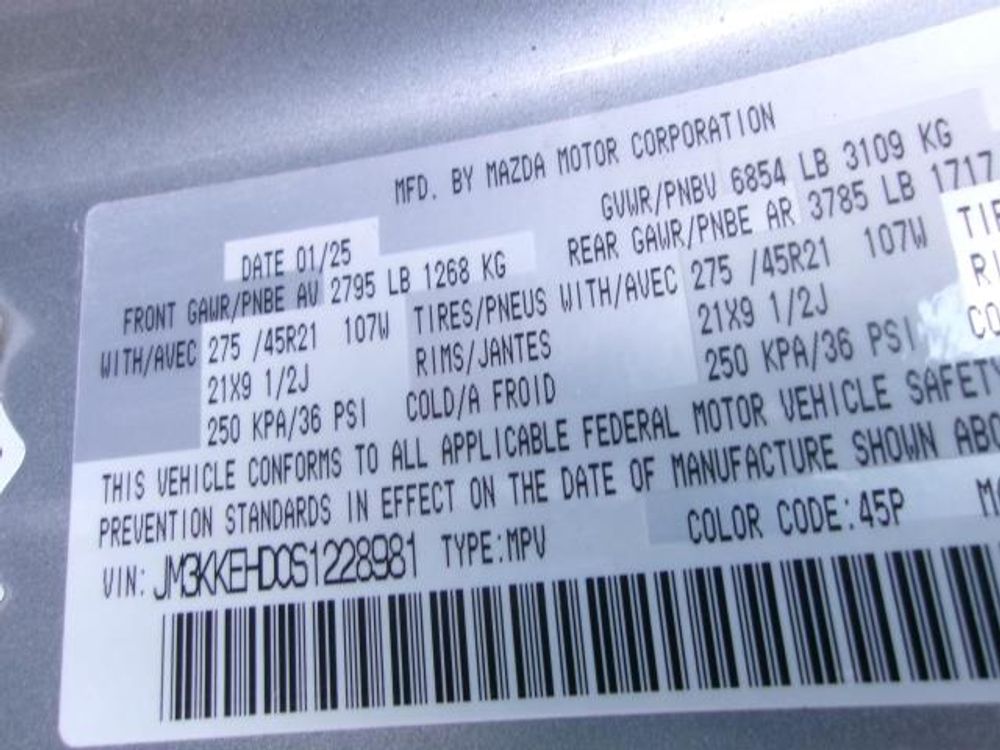 2025 Mazda CX-90 Premium Plus Package