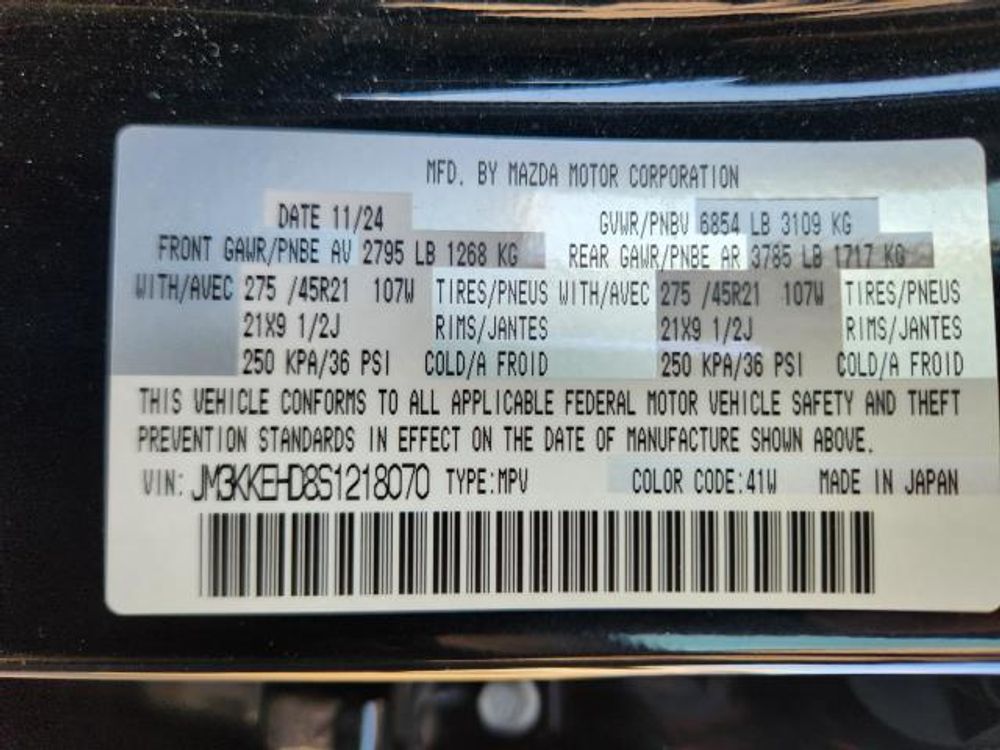 2025 Mazda CX-90 Premium Plus Package