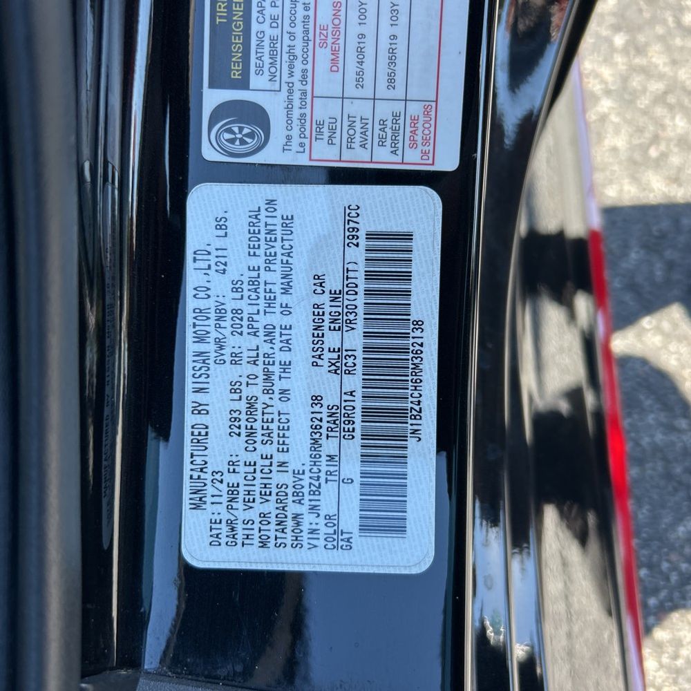 2024 Nissan Z NISMO