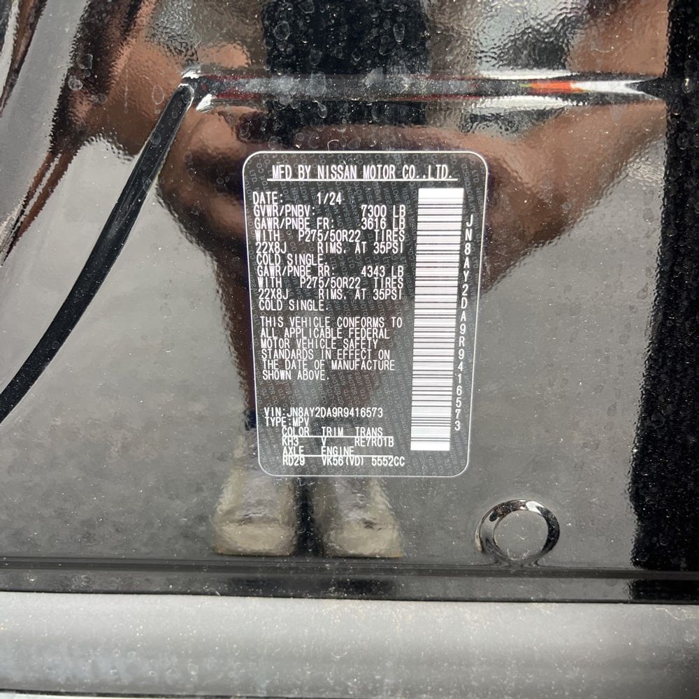 2024 Nissan Armada Platinum