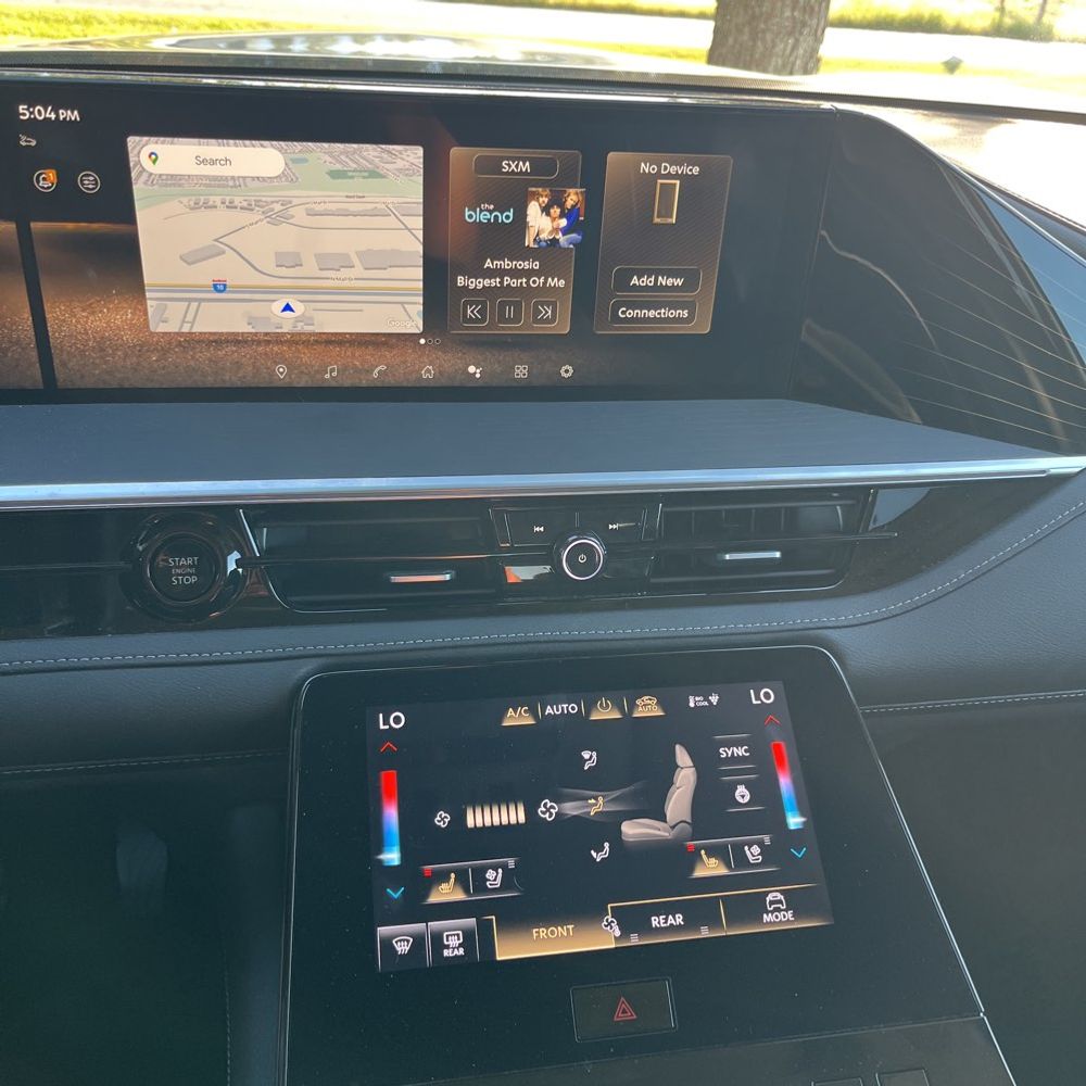 2025 INFINITI QX80 Sensory
