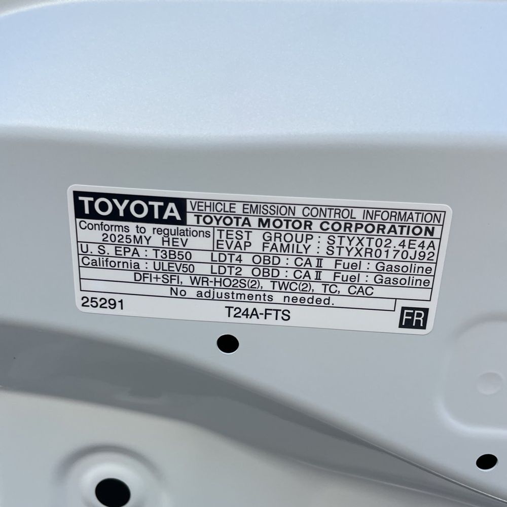 2025 Toyota Land Cruiser Base