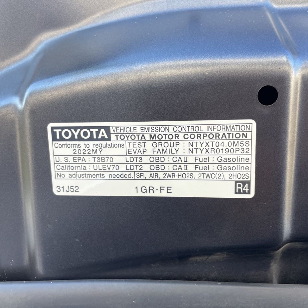 2022 Toyota 4Runner Limited