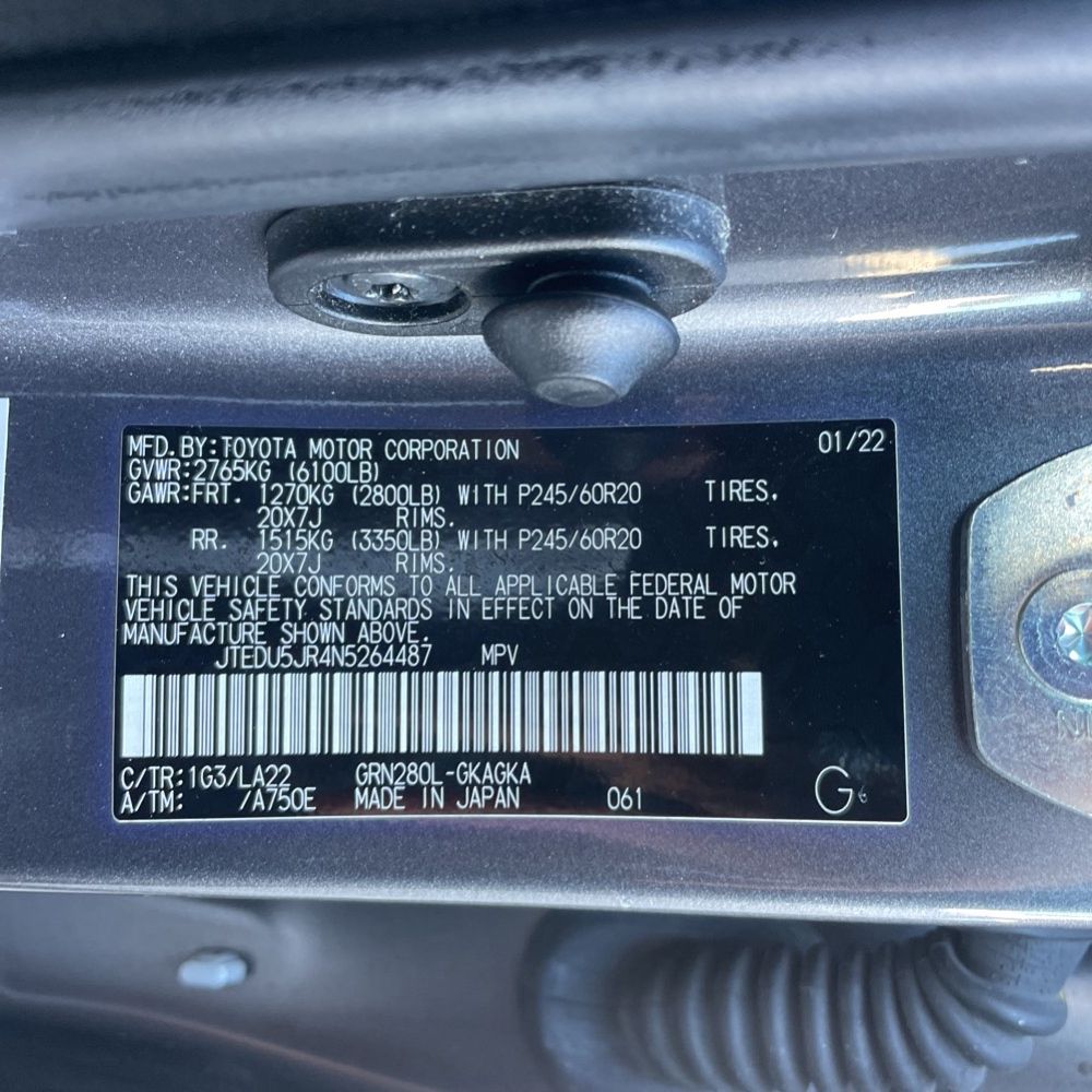 2022 Toyota 4Runner Limited