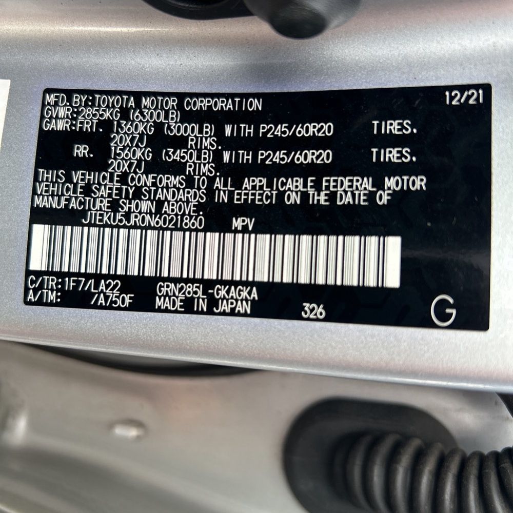 2022 Toyota 4Runner Limited