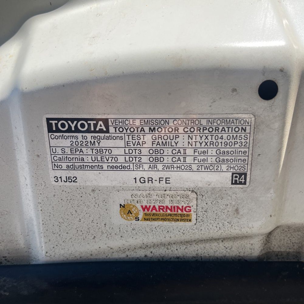 2022 Toyota 4Runner TRD Pro