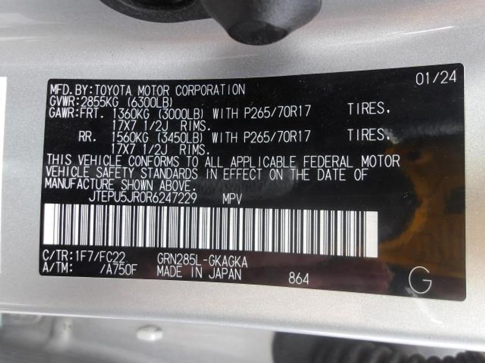 2024 Toyota 4Runner TRD Off Road