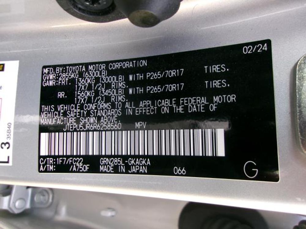 2024 Toyota 4Runner TRD Off Road