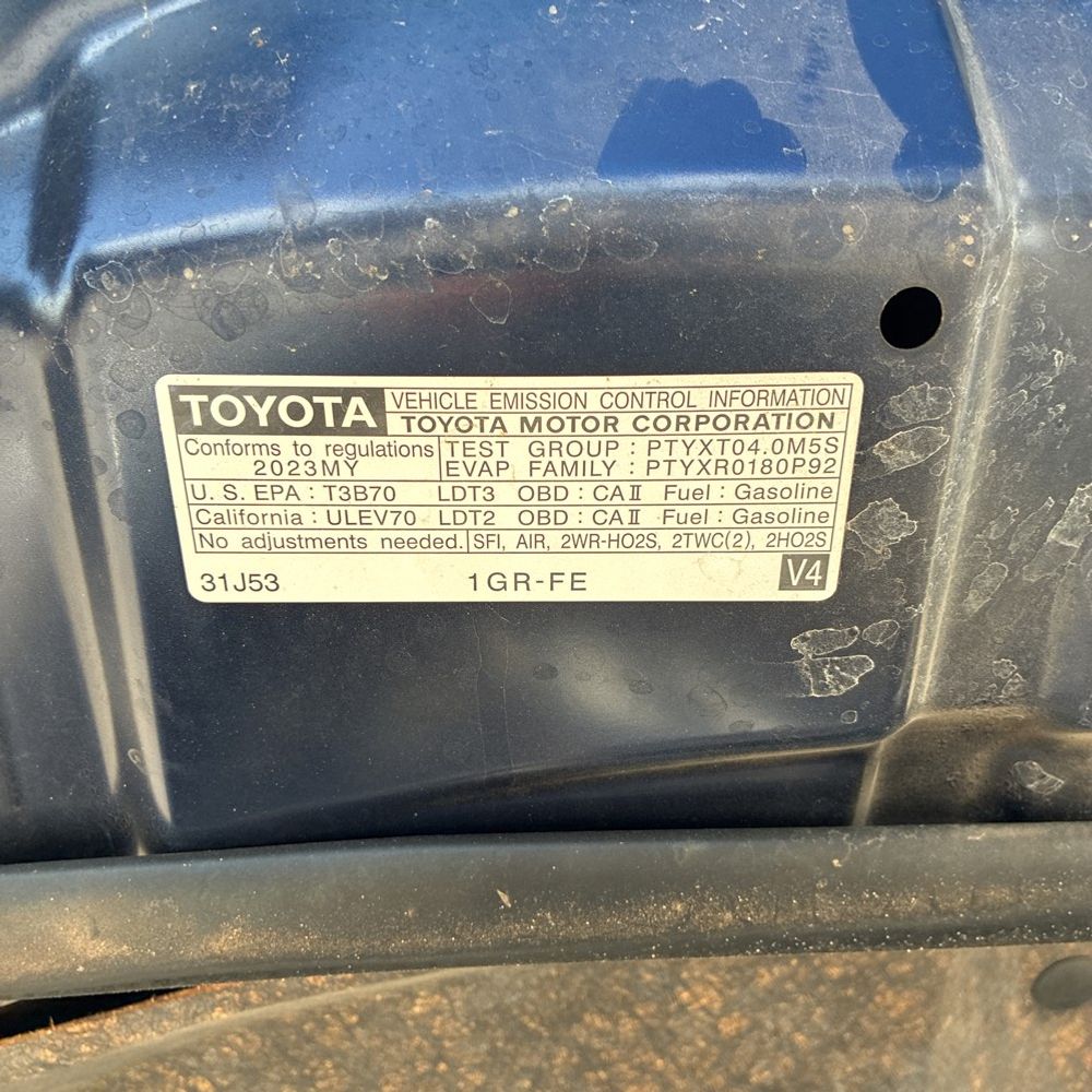 2023 Toyota 4Runner TRD Off-Road Premium