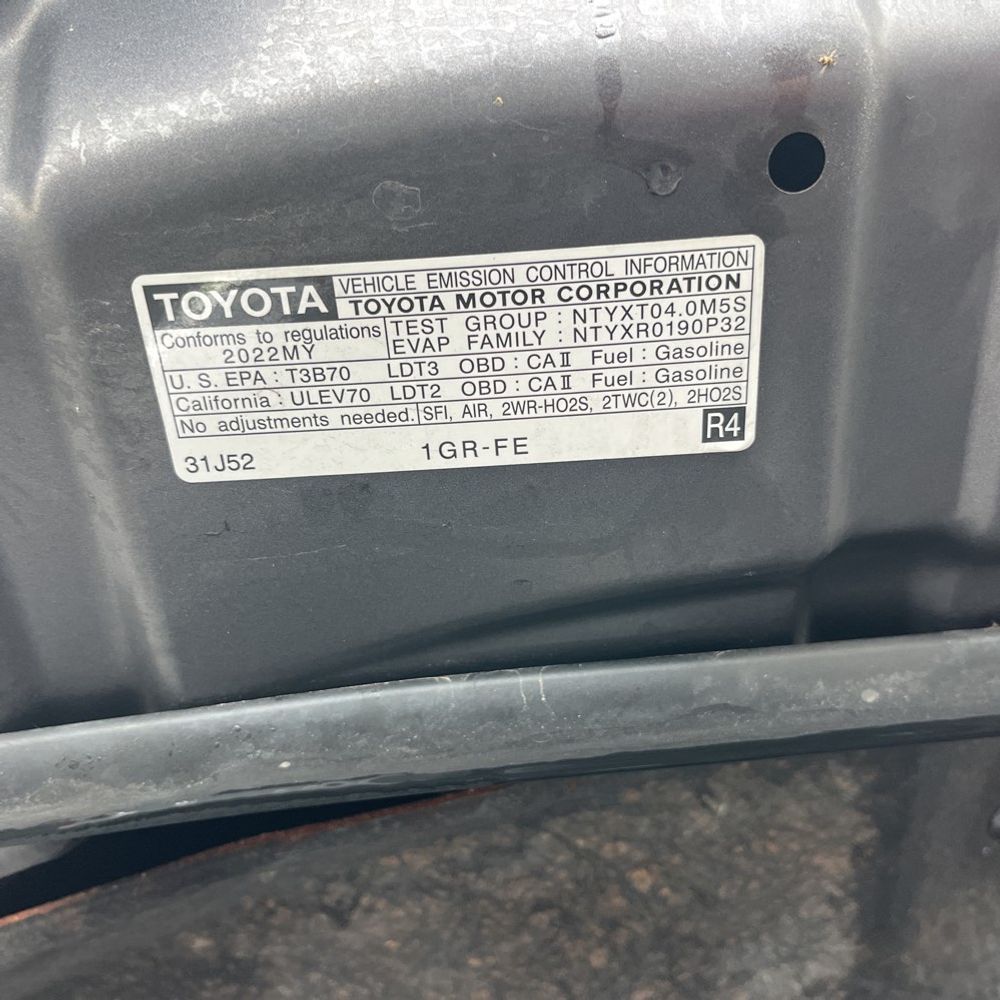 2022 Toyota 4Runner TRD Off-Road Premium