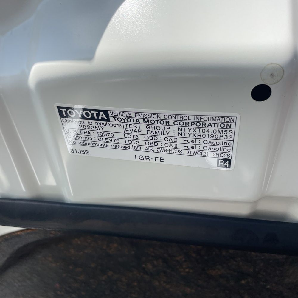 2022 Toyota 4Runner TRD Off-Road Premium