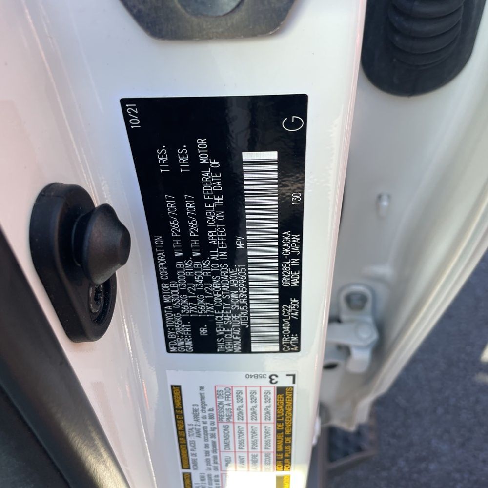 2022 Toyota 4Runner TRD Off-Road Premium