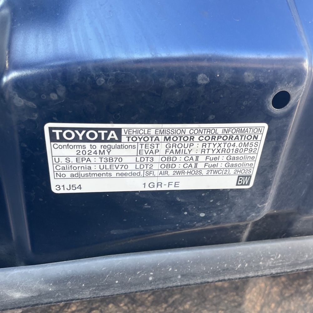 2024 Toyota 4Runner TRD Off-Road Premium