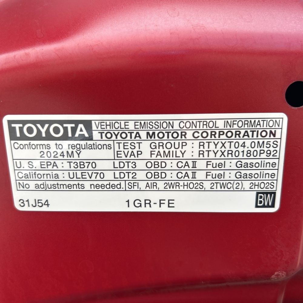 2024 Toyota 4Runner TRD Off-Road Premium