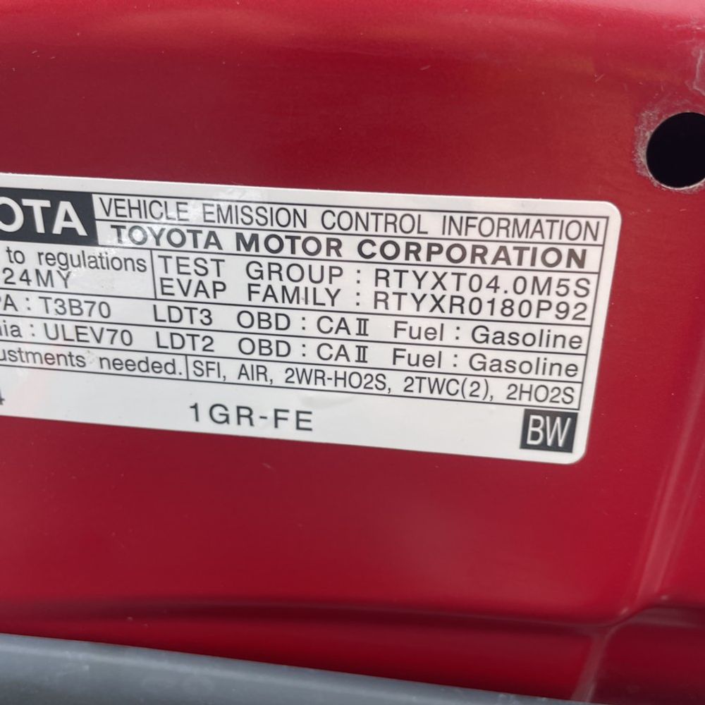 2024 Toyota 4Runner TRD Sport