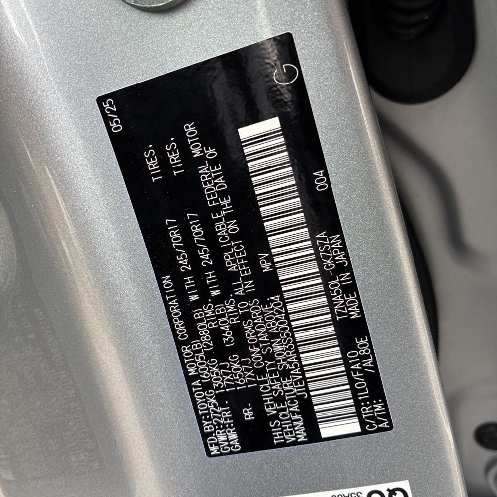 2025 Toyota 4Runner SR5