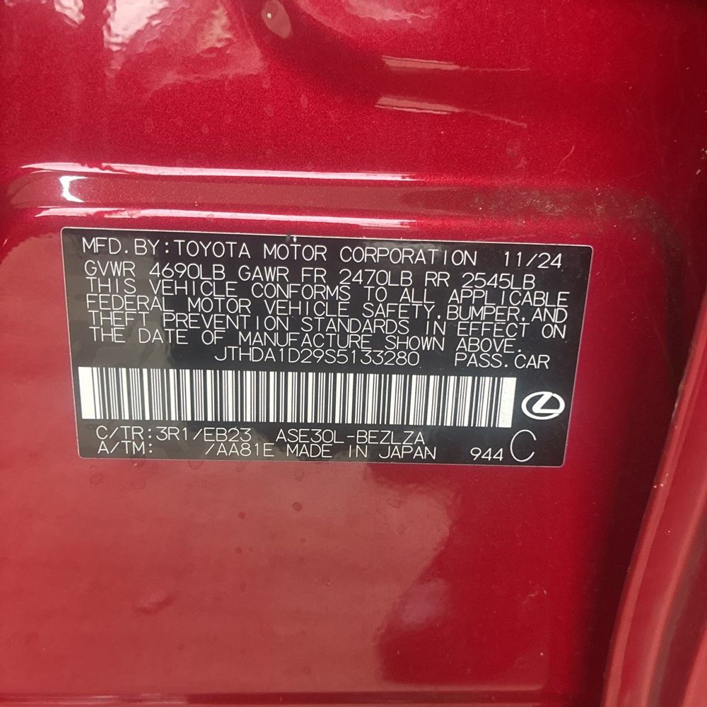 2025 Lexus IS 300 Base