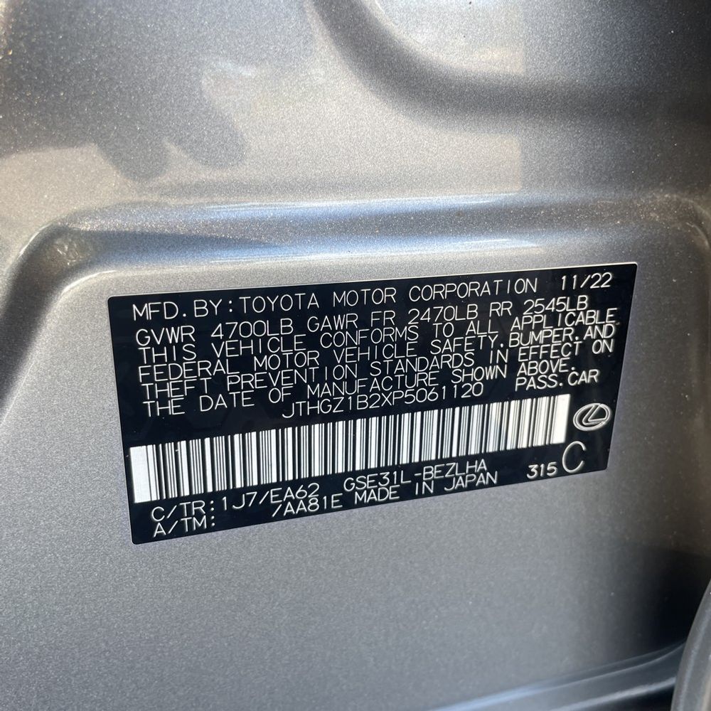2023 Lexus IS 350 F SPORT