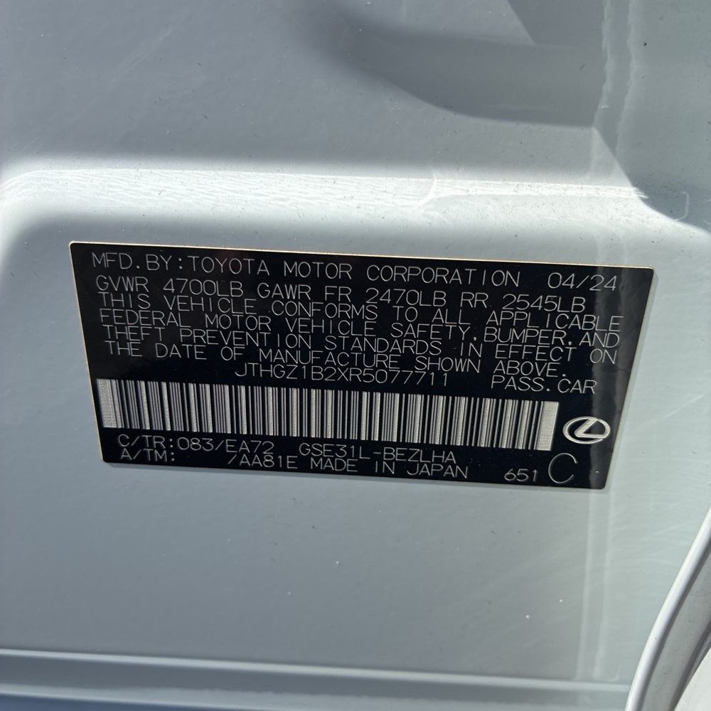 2024 Lexus IS 350 F SPORT