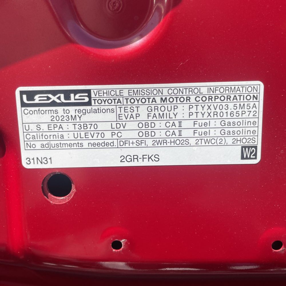 2023 Lexus RC 350 F Sport 2D Coupe AWD