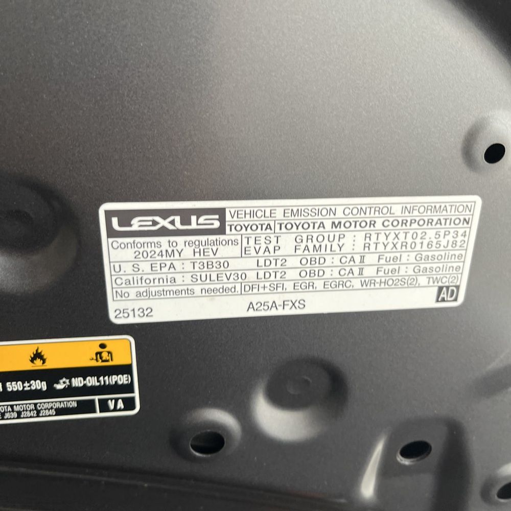 2024 Lexus NX 350h Base