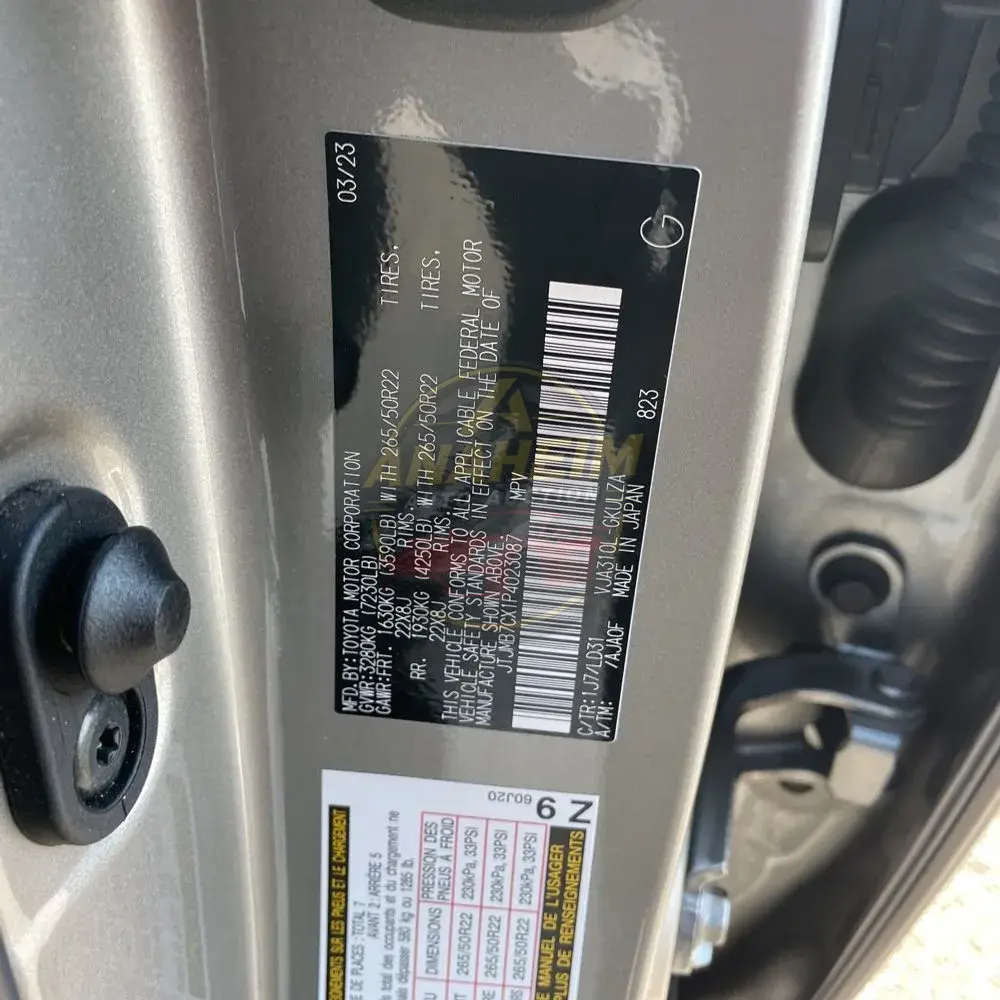 2023 Lexus LX 600 F SPORT Handling