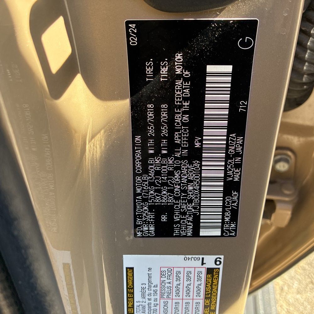2024 Lexus GX 550 Overtrail+