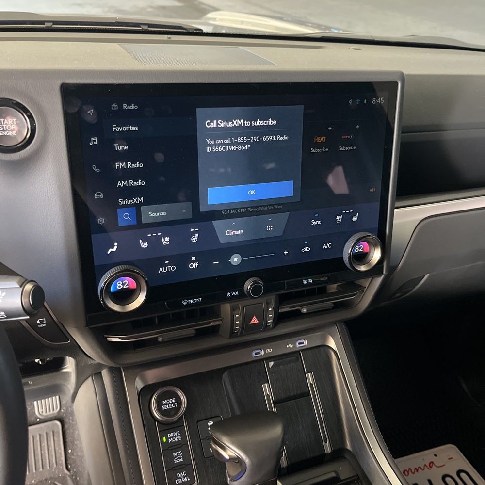 2024 Lexus GX 550 Overtrail