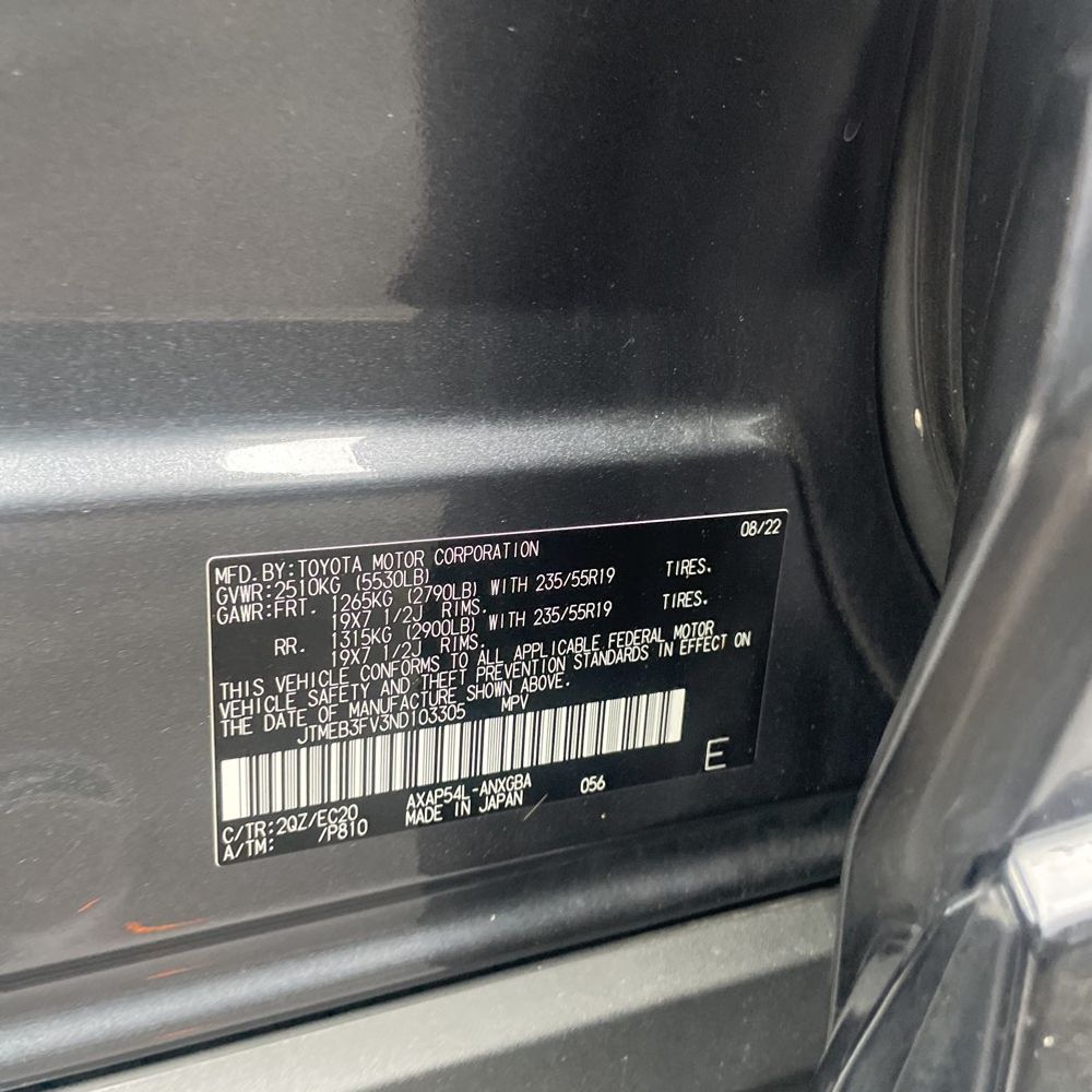 2022 Toyota RAV4 Prime XSE