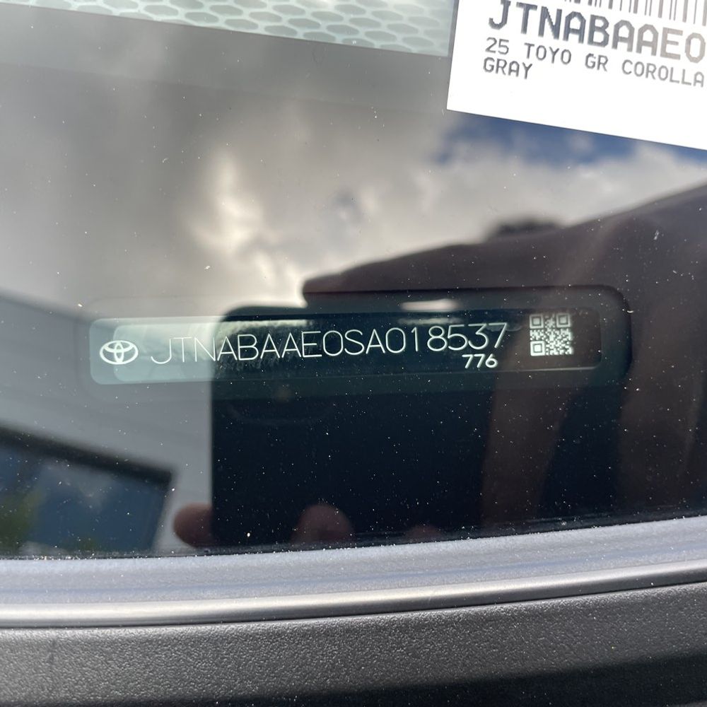 2025 Toyota GR Corolla Premium