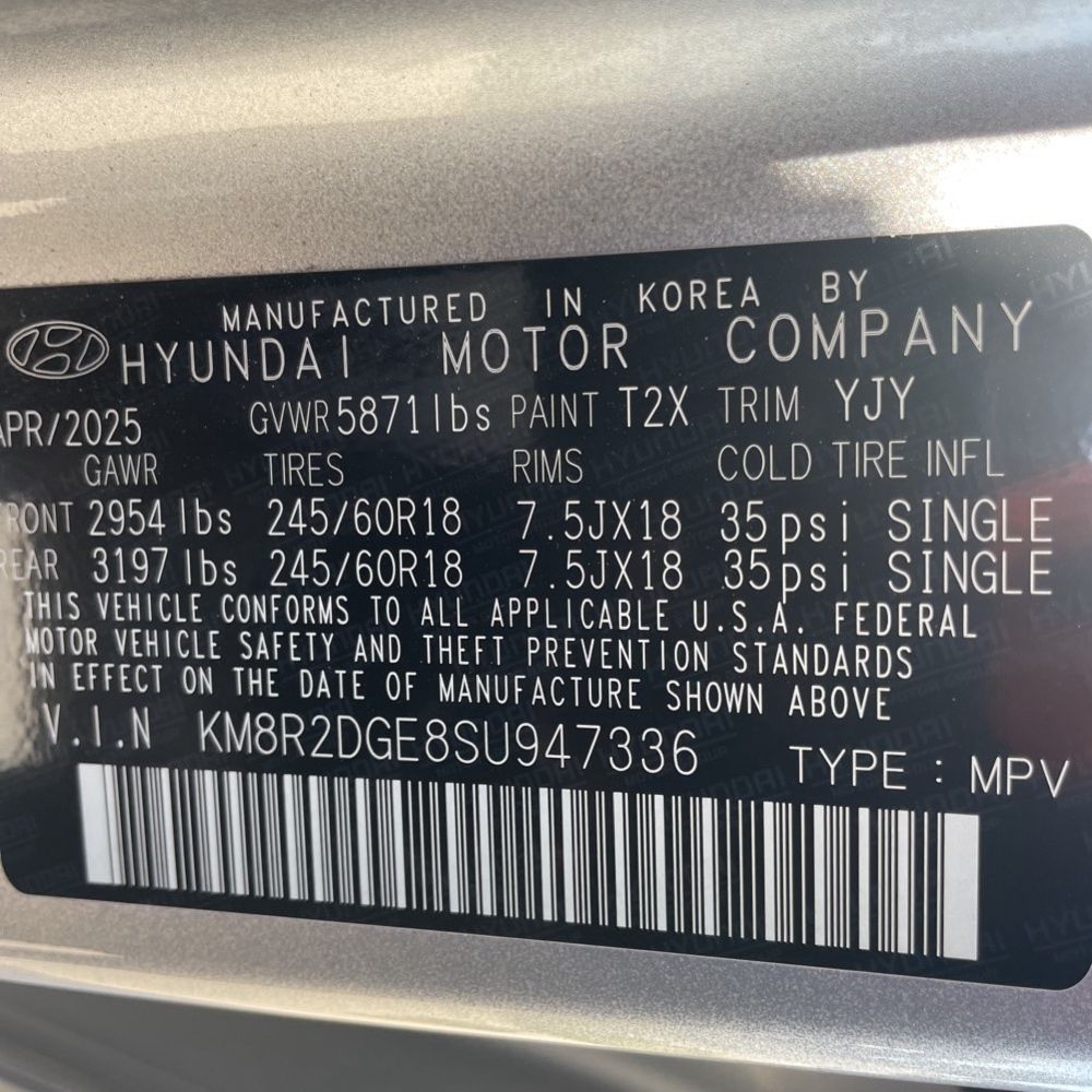 2025 Hyundai PALISADE SEL