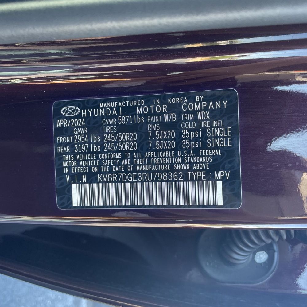2024 Hyundai PALISADE Calligraphy