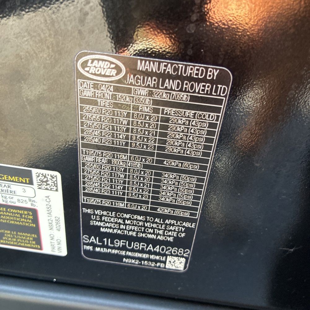 2024 Land Rover Range Rover Sport Dynamic SE P400