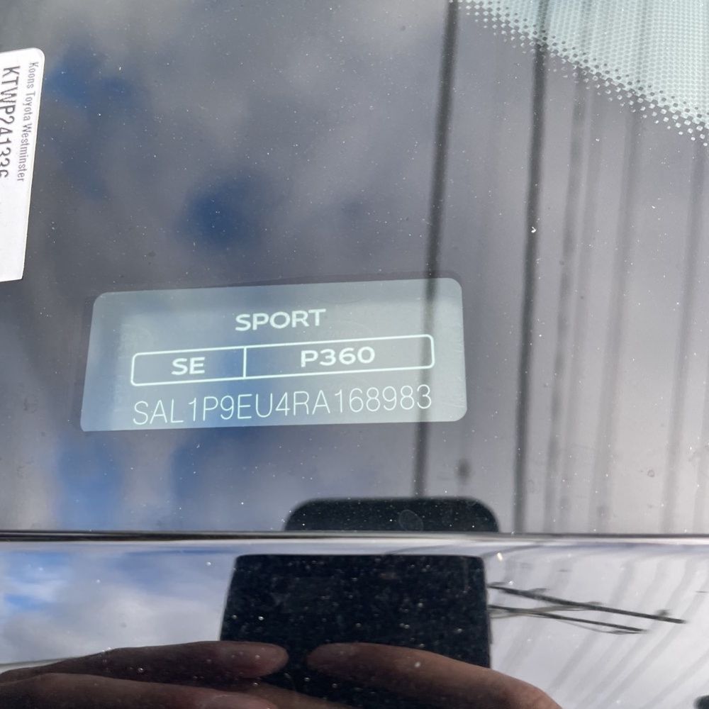 2024 Land Rover Range Rover Sport SE P360