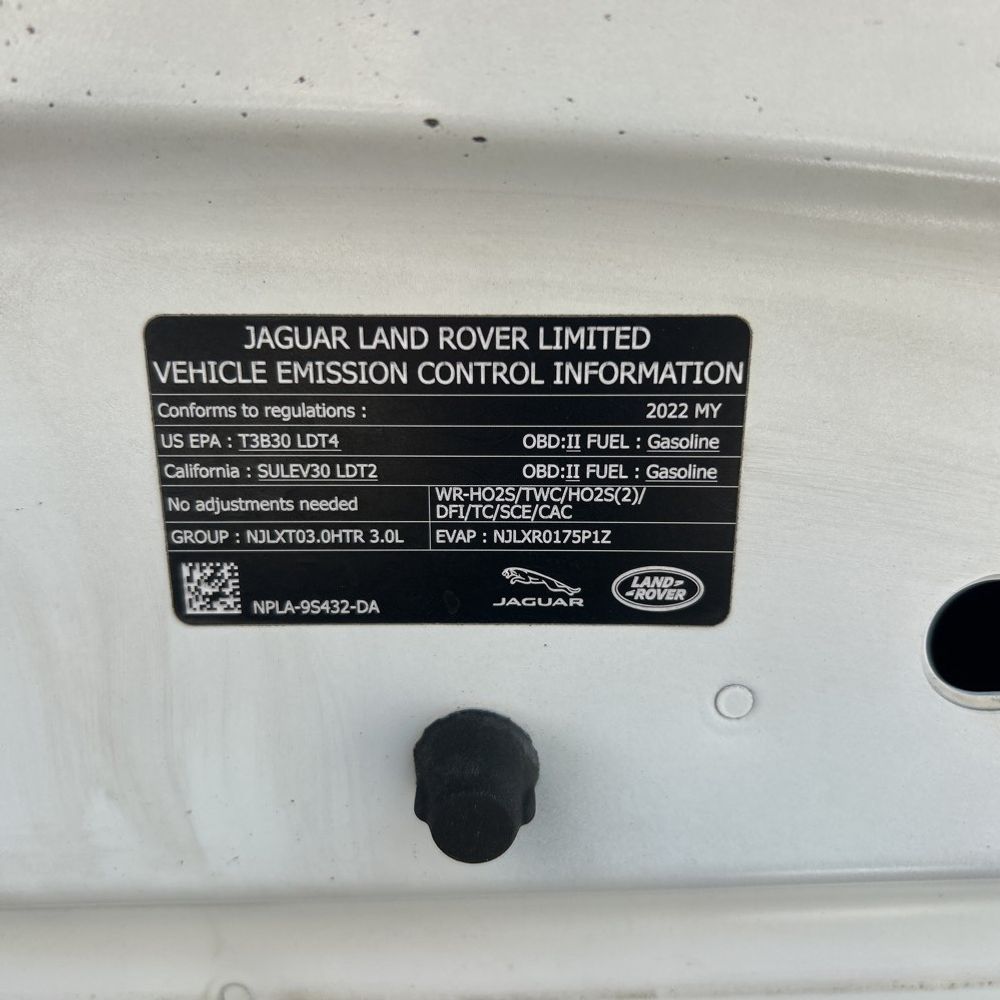 2022 Land Rover Range Rover Base