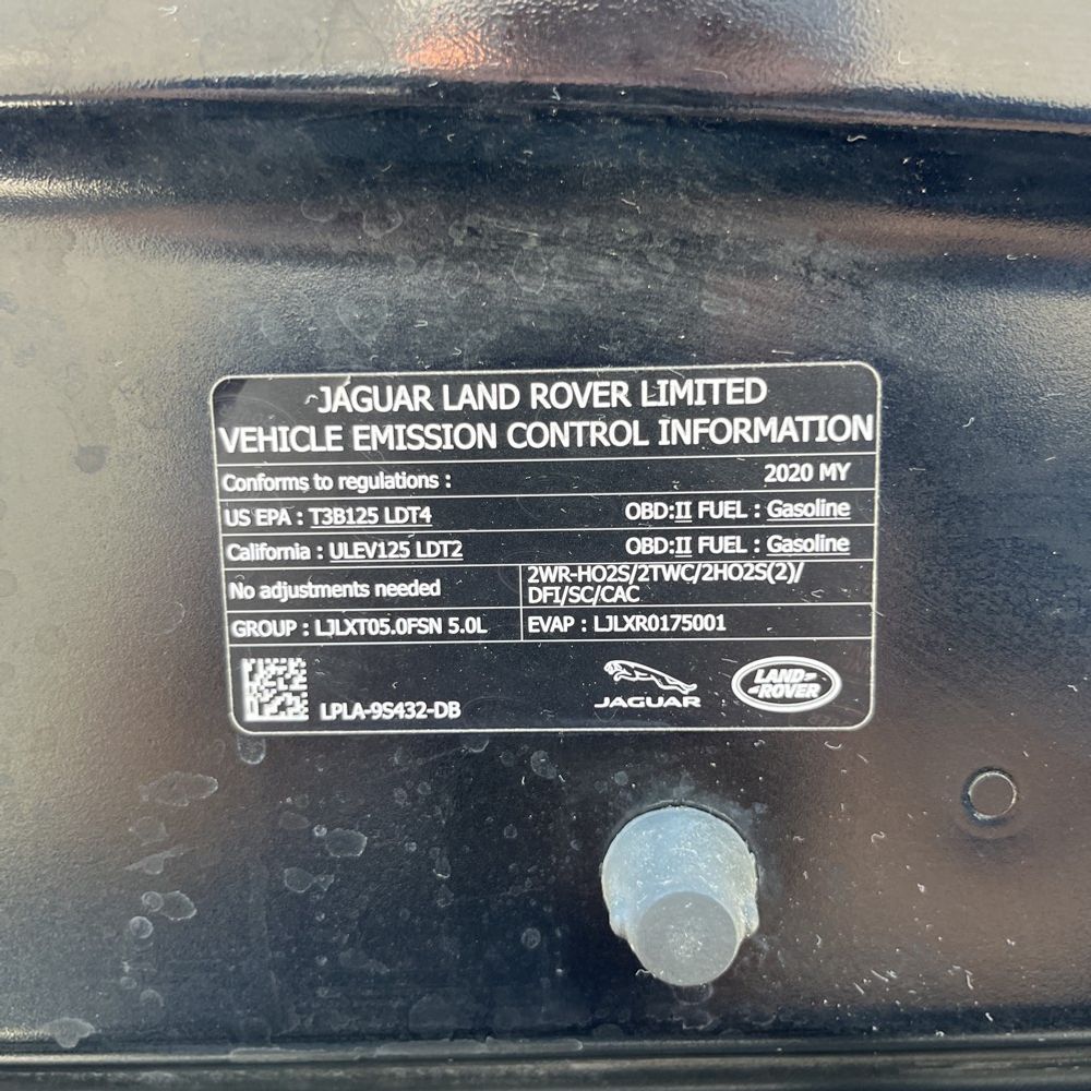 2020 Land Rover Range Rover HSE P525