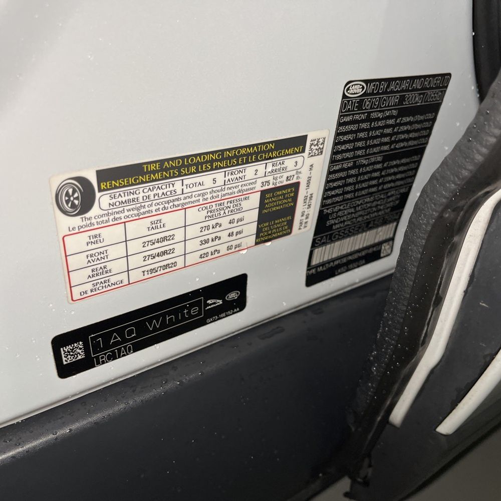 2020 Land Rover Range Rover Supercharged LWB