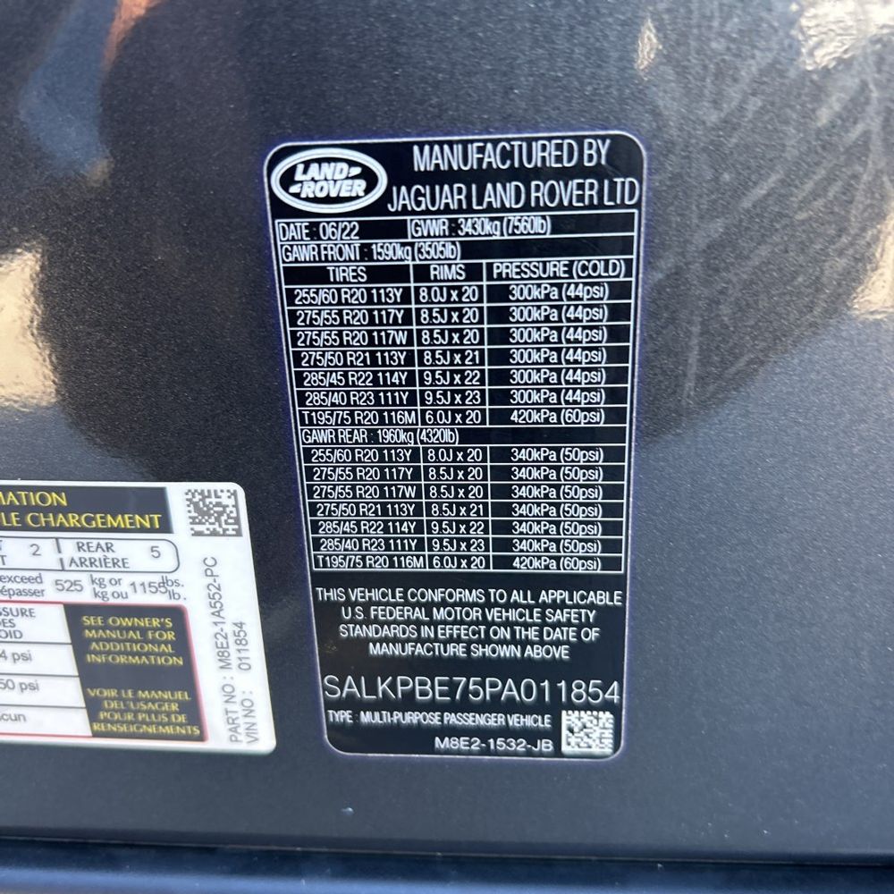 2023 Land Rover Range Rover P530 SE LWB
