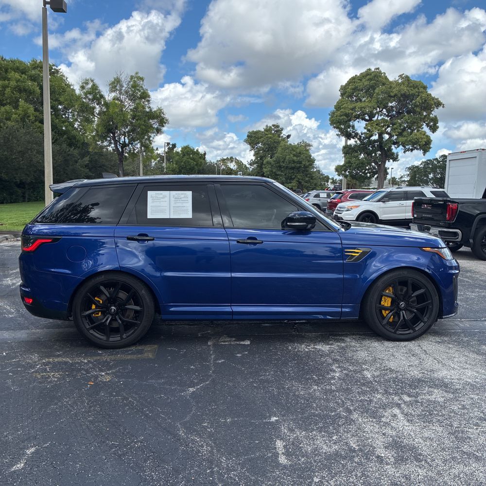 2020 Land Rover Range Rover Sport SVR