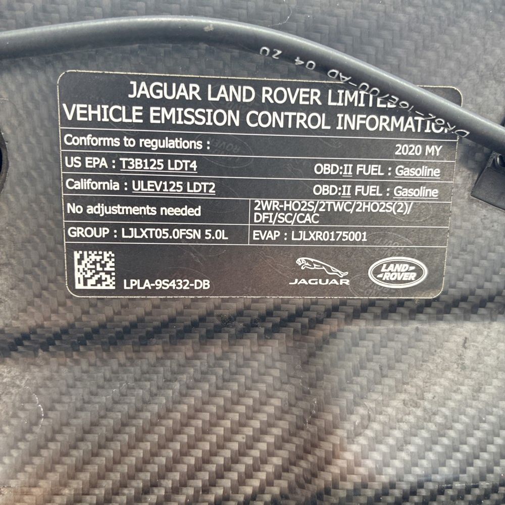 2020 Land Rover Range Rover Sport SVR