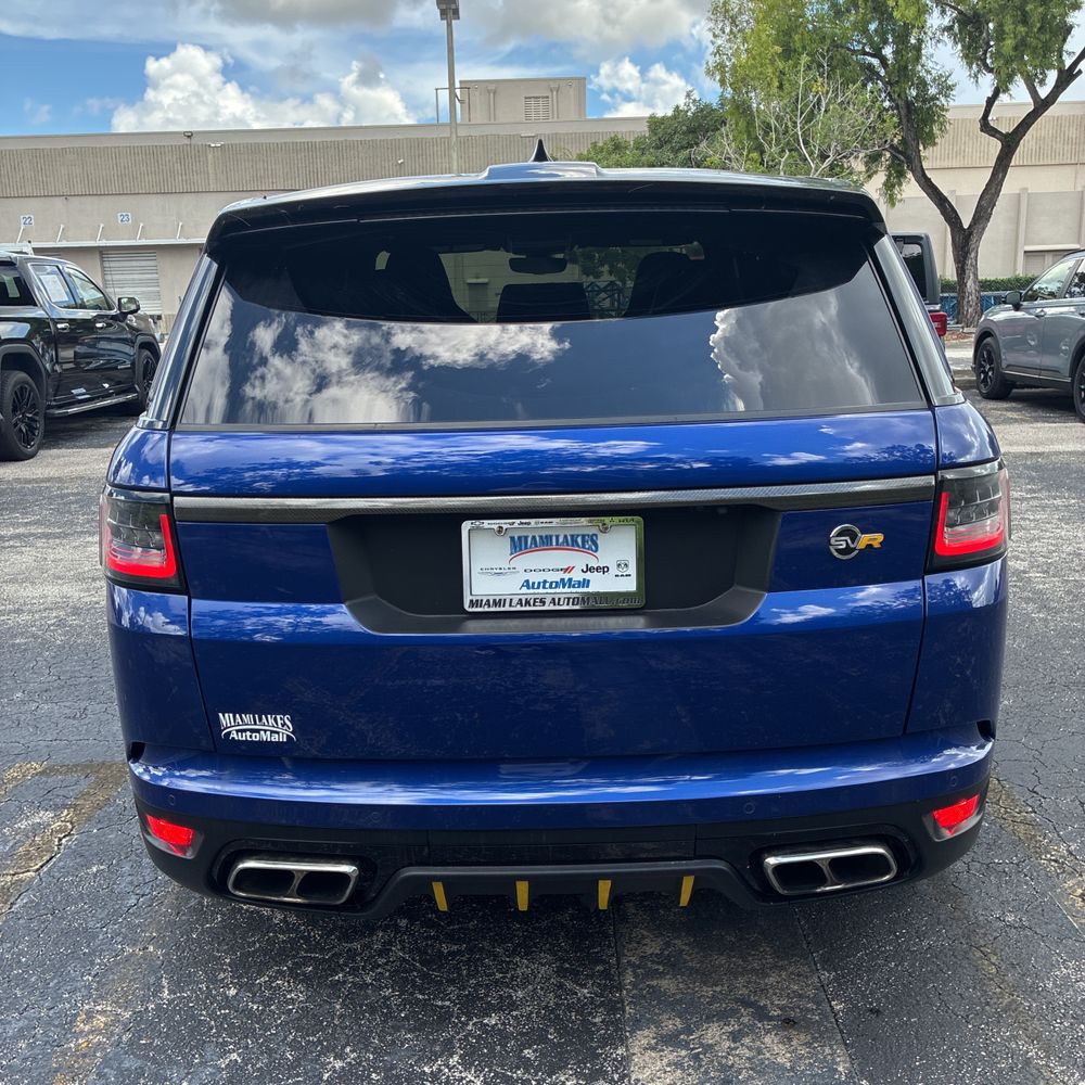 2020 Land Rover Range Rover Sport SVR