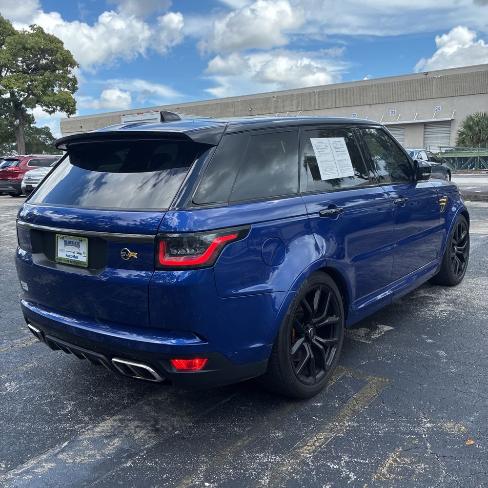 2020 Land Rover Range Rover Sport SVR