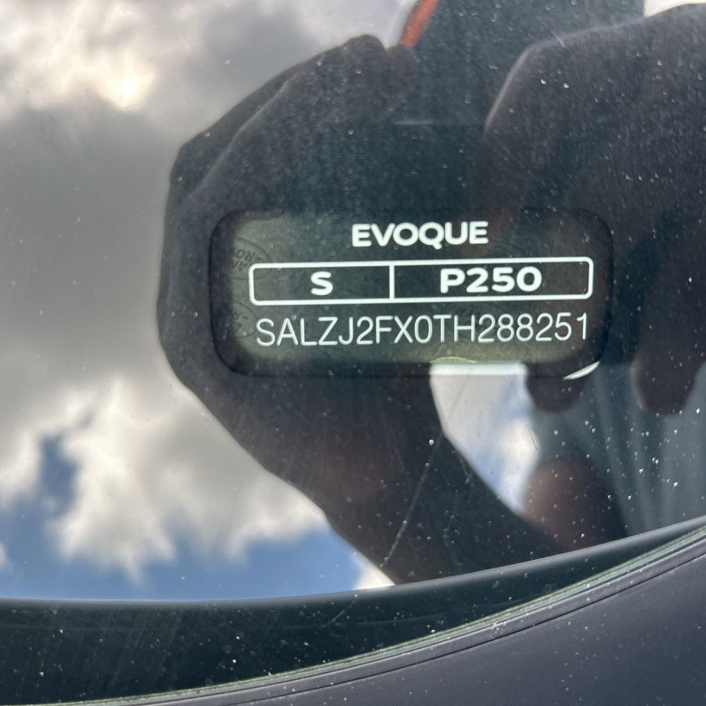 2026 Land Rover Range Rover Evoque P250 S