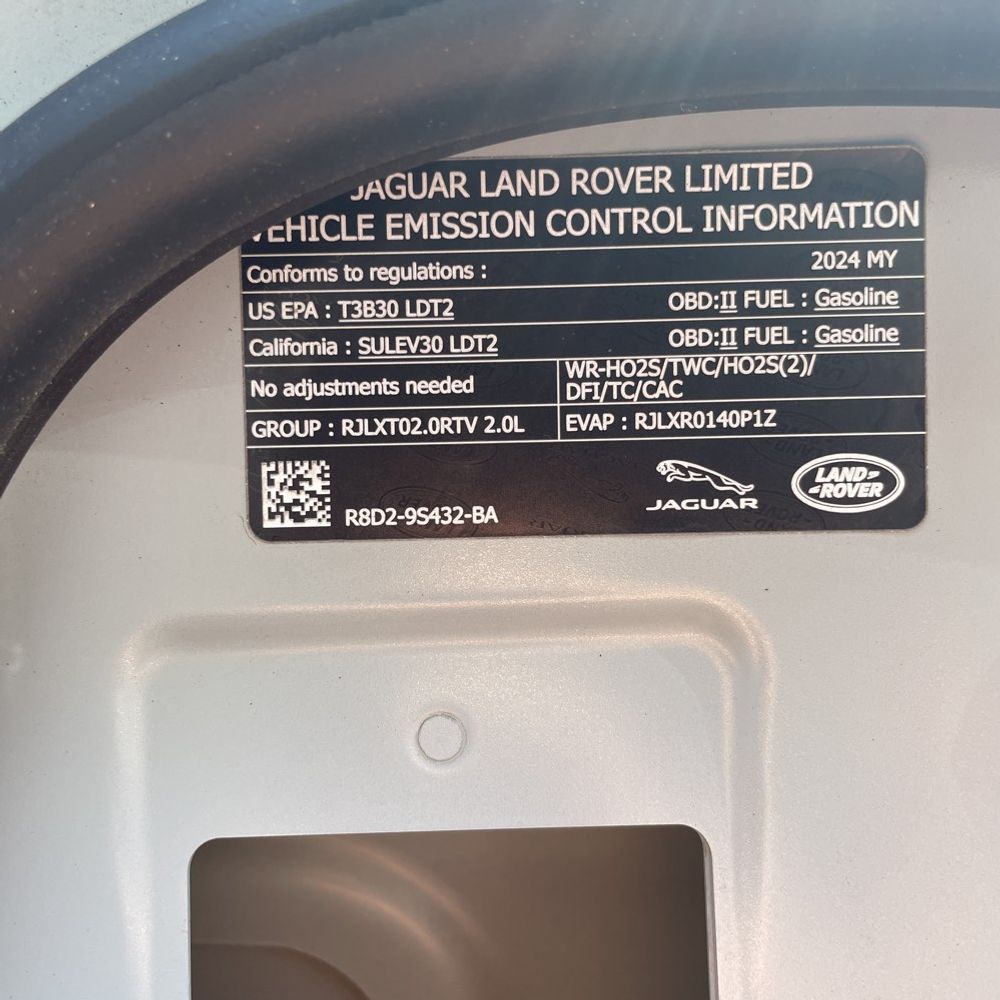 2024 Land Rover Range Rover Evoque Dynamic SE P250