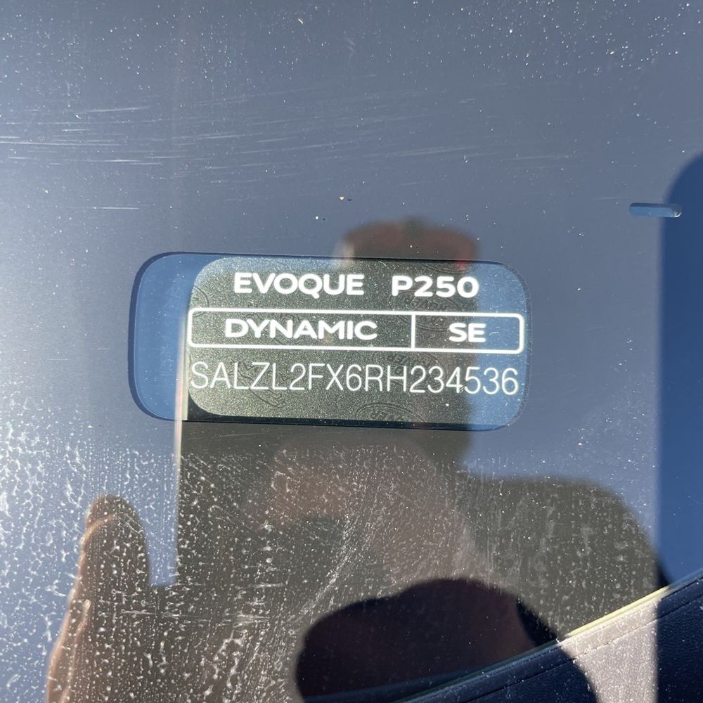 2024 Land Rover Range Rover Evoque Dynamic SE P250